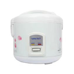 10-Cup White Rice Cooker with Steamer and Non-Stick Inner Po