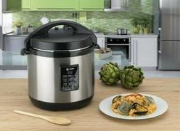 Fagor 3-in-1 6-Quart Multi-Use Pressure Cooker, Slow Cooker 