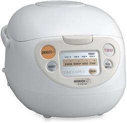 Zojirushi 5-1/2 Cup Micom Rice Warmer & Cooker in White