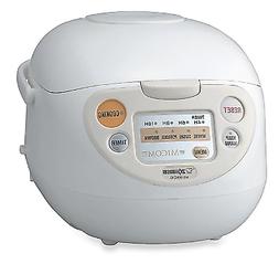 Zojirushi 5-1/2 Cup Micom Rice Warmer & Cooker in White