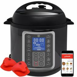 6 Quart Digital Programmable Rice Pressure Cooker Slow Pot S