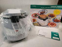 Deni 9100 Combo Cooker Deep Fryer Steamer Rice Cooker Slow C