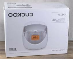 Cuckoo CR-0632F Electric Rice Cooker 6 Cups Programmable Mul