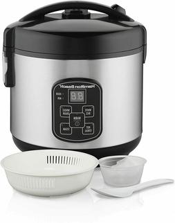 Hamilton Beach Digital Programmable Rice Cooker & Food Steam