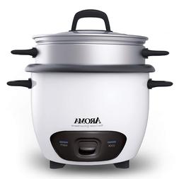 Aroma Electric Rice Cooker And Food Steamer Non Stick Pot St