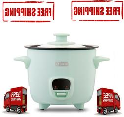 Dash Mini 2-Cup Rice Cooker with Keep Warm Function - Aqua