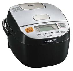 Zojirushi NL-BAC05SB Micom Rice Cooker & Warmer, Silver Blac