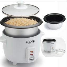 Non Stick Pot Style Electric Aroma Rice Cooker Automatic 6 C