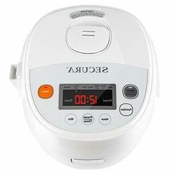 Secura SRC-08DW Rice Cooker Small 8 Cups Cooked Rice Steamer