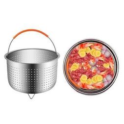 Stainless Steel Steam Pot Rice Cooker With Silicone Handle I
