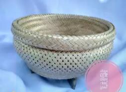 Thai Sticky Rice Steamer Bamboo Basket Cooker  Thai  For ele